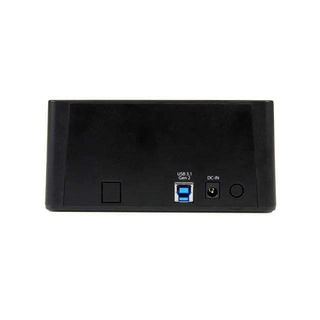 StarTech.com - Duplicador Clonador Autónomo de Discos Duros o SSD SATA - Copiador de 2 Bahías - Base de Acoplamiento USB 3.1 (10
