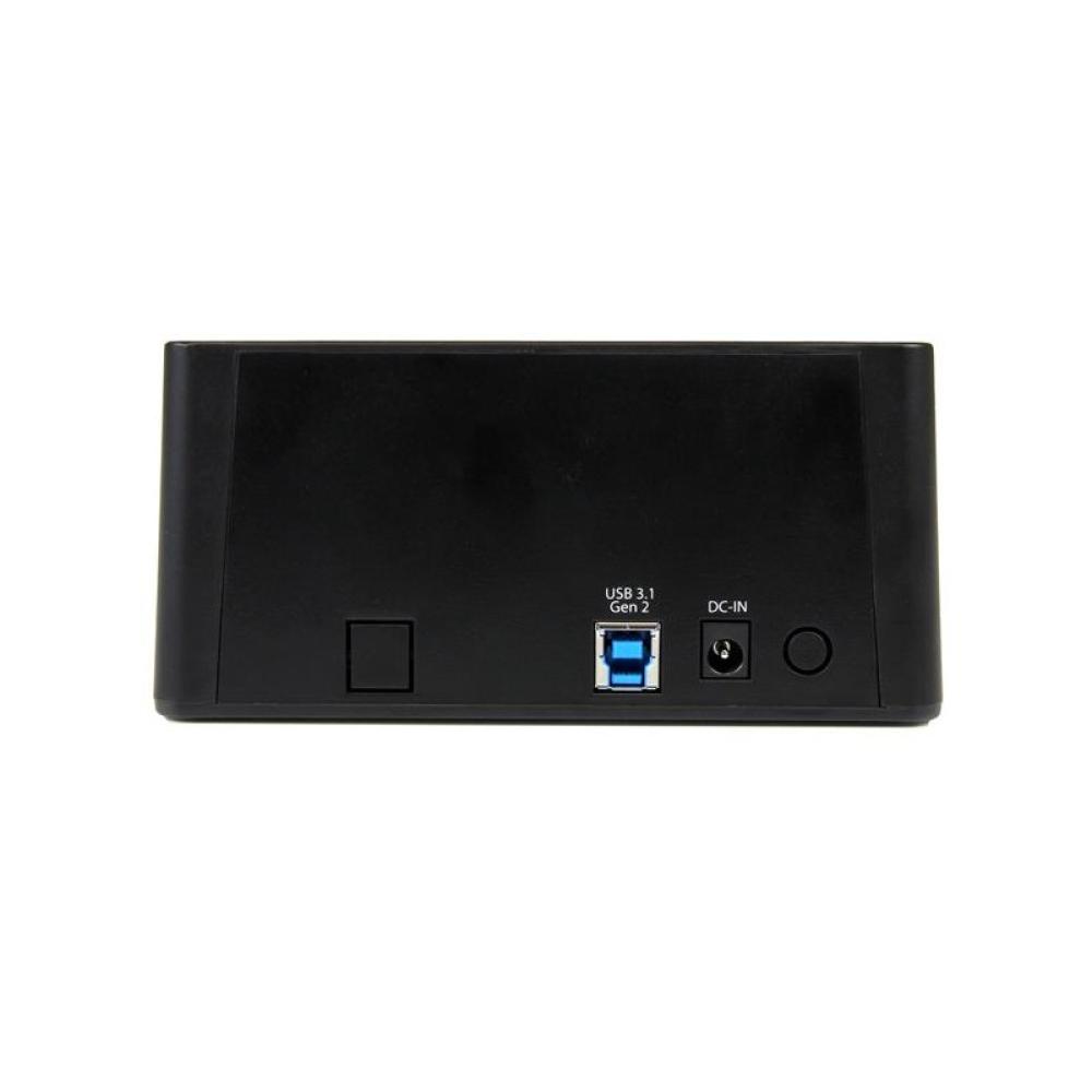 StarTech.com - Duplicador Clonador Autónomo de Discos Duros o SSD SATA - Copiador de 2 Bahías - Base de Acoplamiento USB 3.1 (10