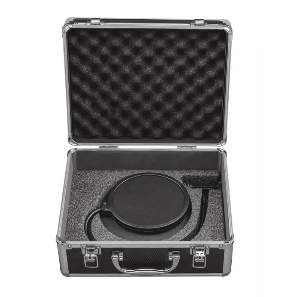 Trust - 21753 micrófono Negro Micrófono de estudio