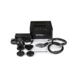 StarTech.com - Duplicador Clonador Autónomo de Discos Duros o SSD SATA - Copiador de 2 Bahías - Base de Acoplamiento USB 3.1 (10