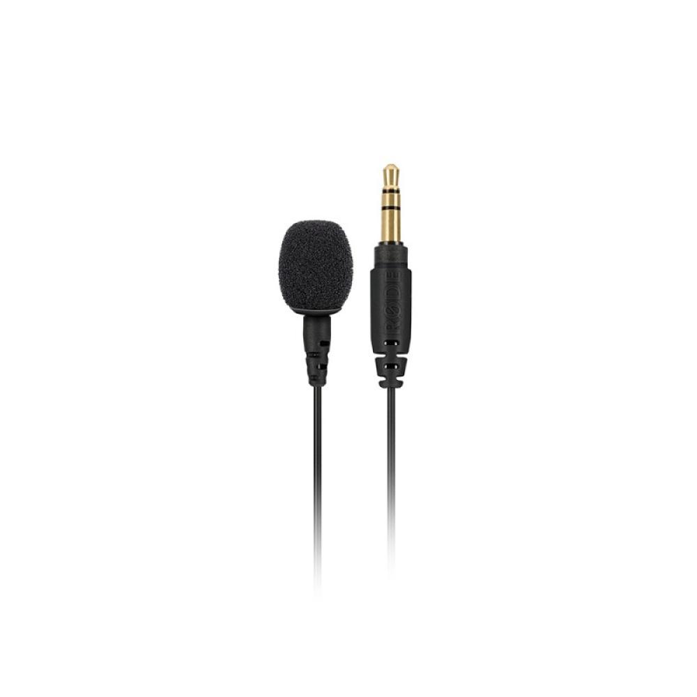 RØDE - LAVALIER GO micrófono Negro, Blanco Micrófono con pinza de enganche