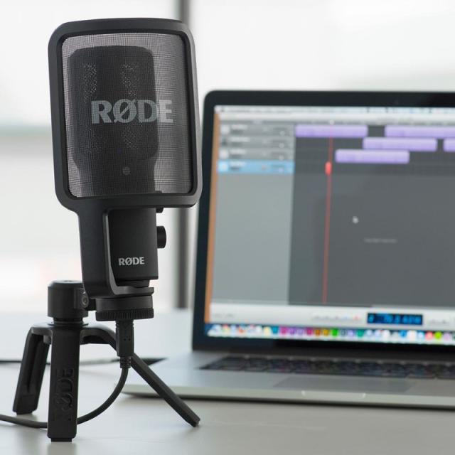 RØDE - NT-USB Negro Micrófono de estudio