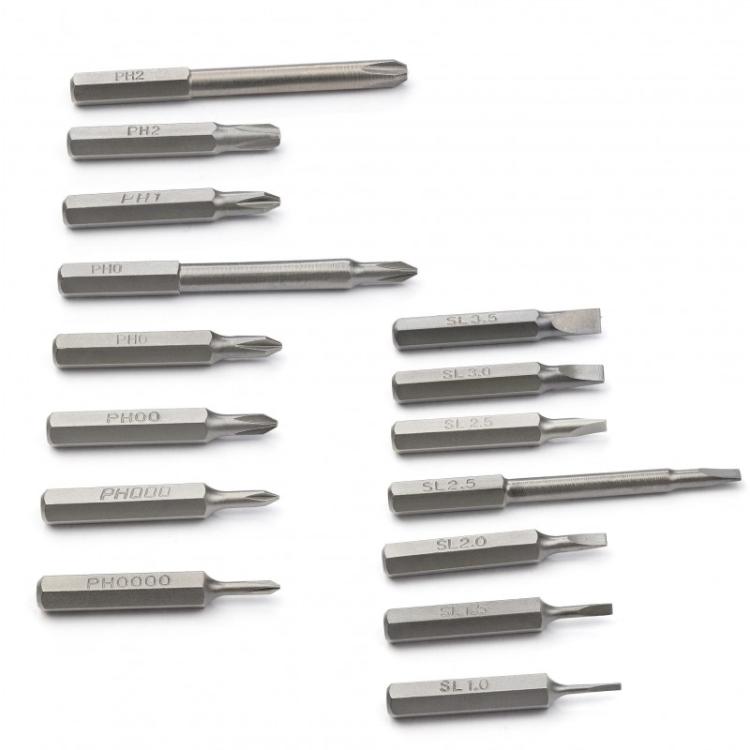 StarTech.com - Destornillador Eléctrico con Juego de 55 Puntas de Precisión - Mini Destornillador Portátil a Pilas para Reparaci