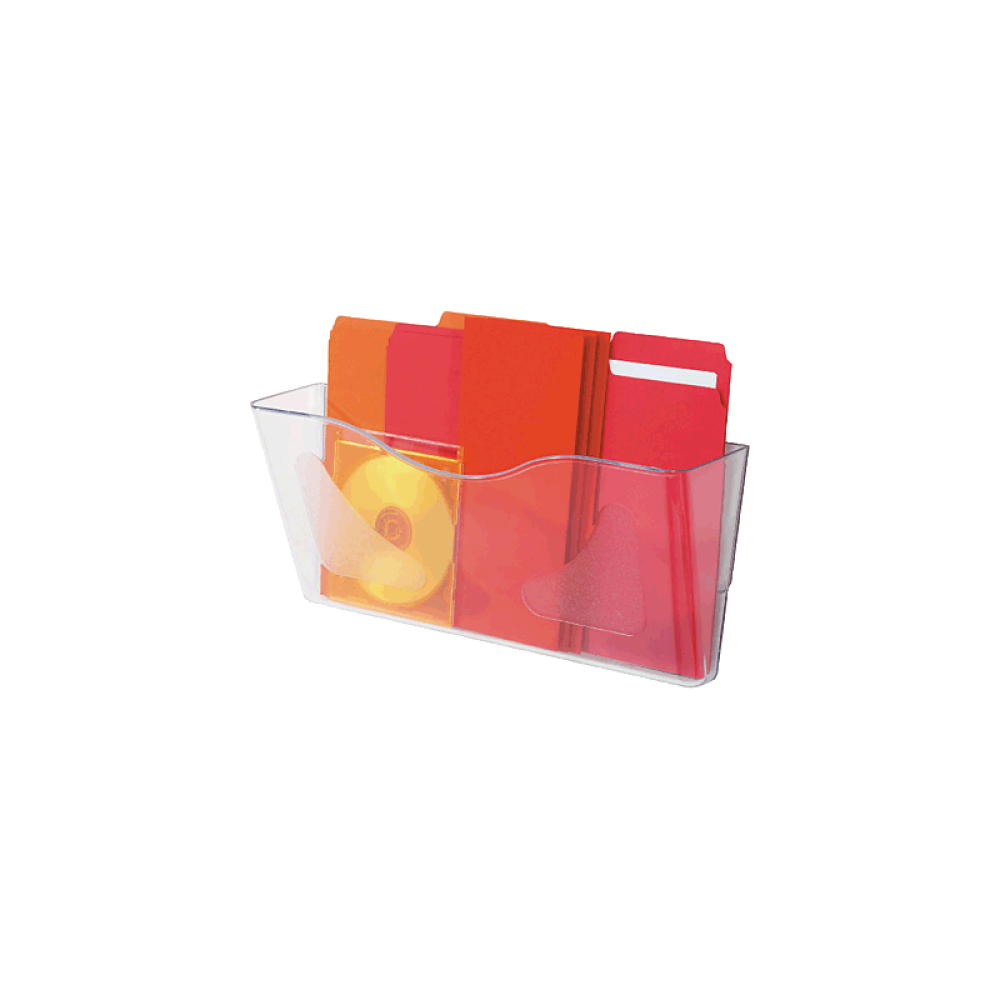 Deflecto - DEF BANDEJA MURAL A4 HORIZ CP074YTCRY