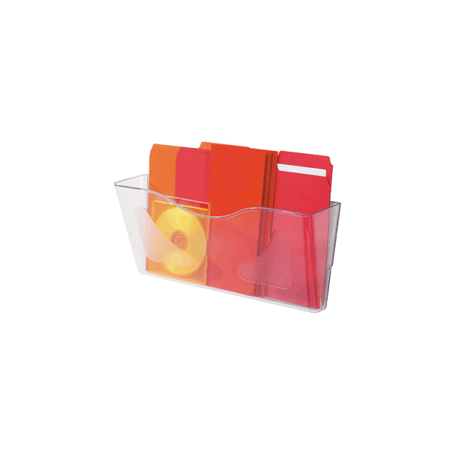 Deflecto - DEF BANDEJA MURAL A4 HORIZ CP074YTCRY