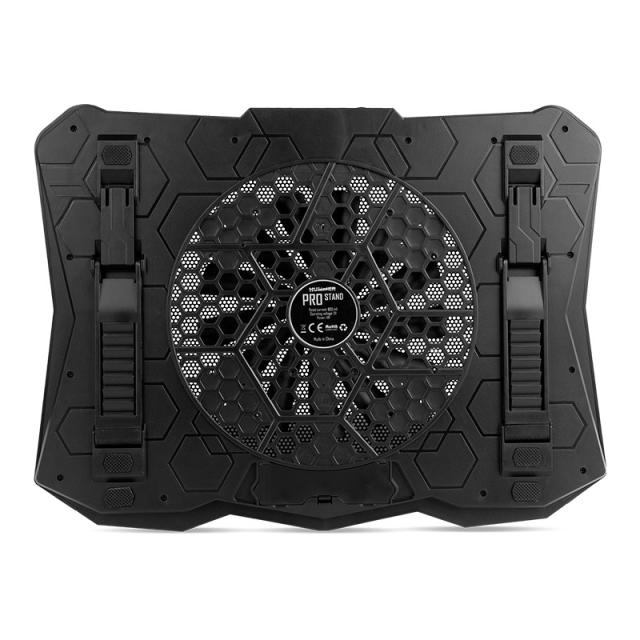 NOX - PRO almohadilla fría 43,9 cm (17.3") 800 RPM Negro