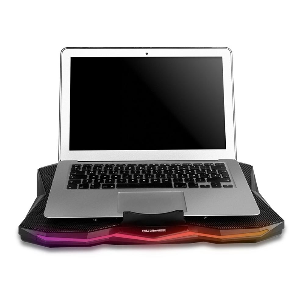 NOX - PRO almohadilla fría 43,9 cm (17.3") 800 RPM Negro