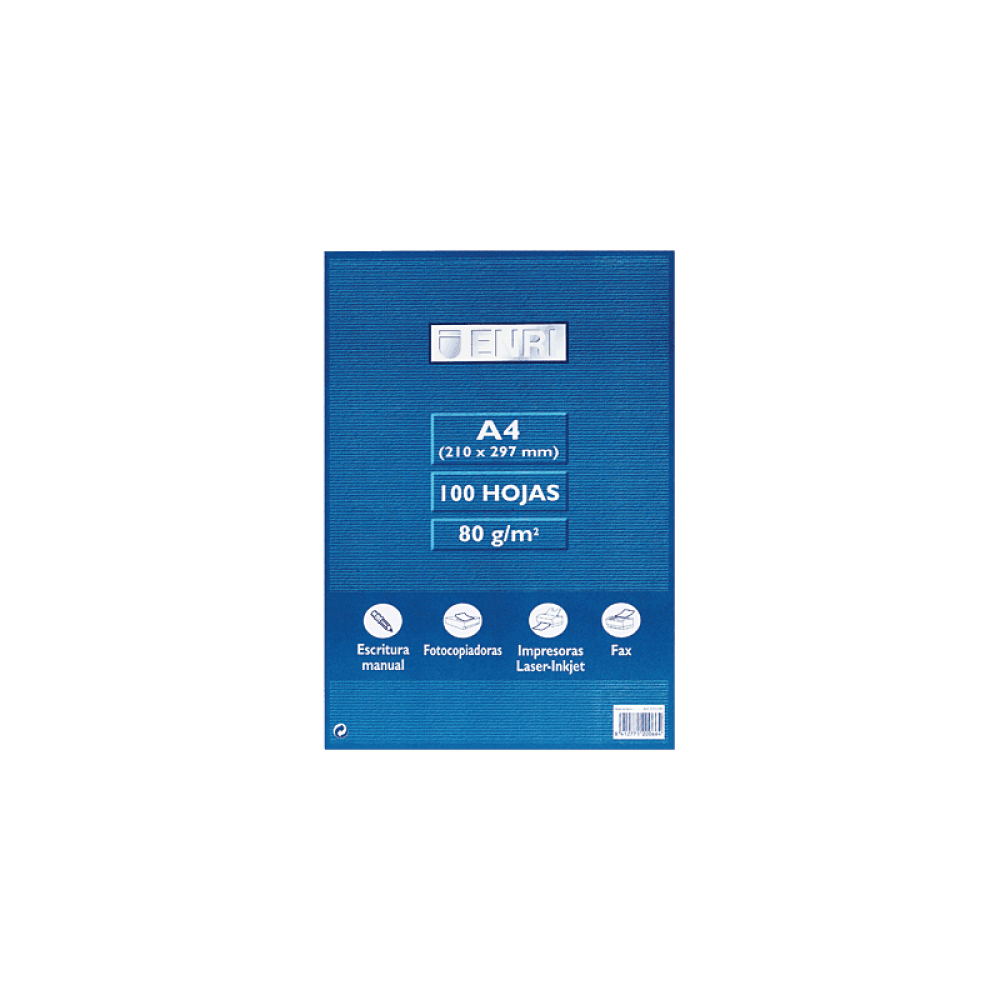 ENRI - ENR RESMILLERIA 100H A4 80G LIS 17113050