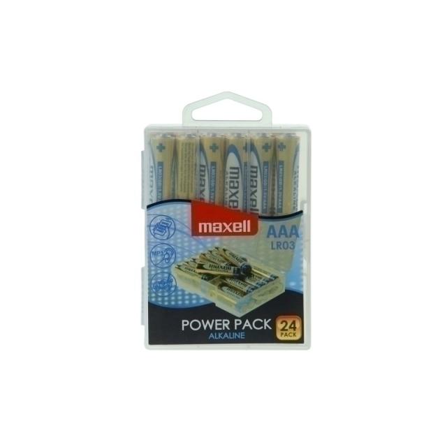 Maxell - Maxell Alcalinas AAA Caja 24