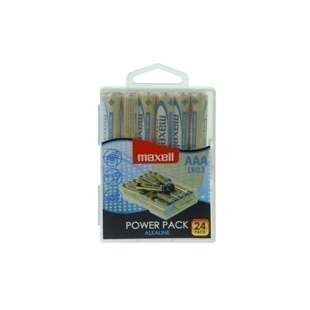 Maxell - Maxell Alcalinas AAA Caja 24