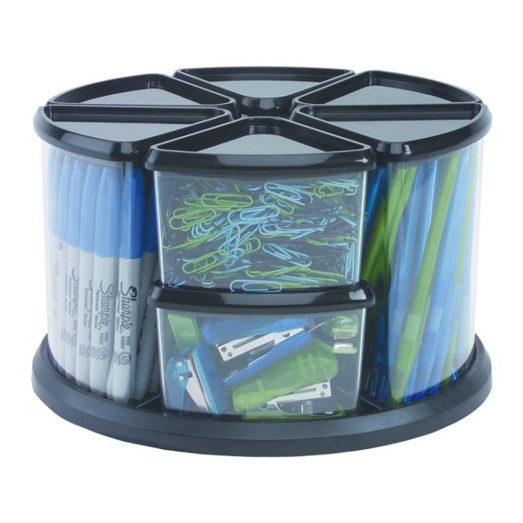 Deflecto - DEF CARRUSEL 9 CUBILETES TR 39010104