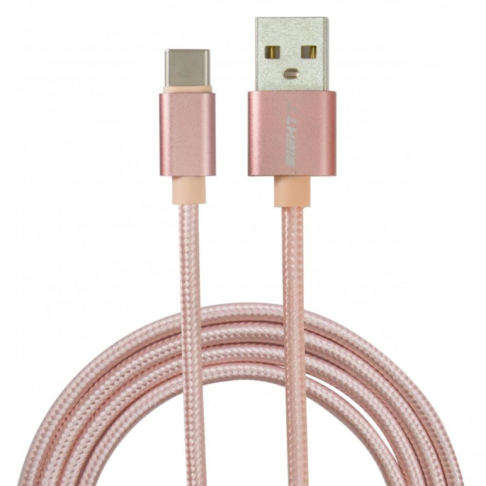 Eightt - ECT-4P cable USB USB 2.0 1 m USB C USB A Rosa