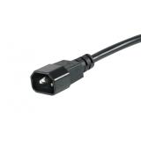 Equip - 333286 unidad de distribución de energía (PDU) 8 salidas AC 1U Negro