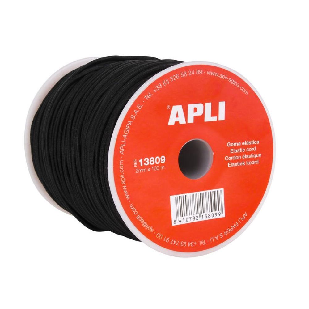 APLI - APL BOB.GOMA ELÁSTICA 2MM X 100 M. 13809