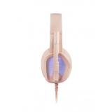 Mars Gaming - MH320P Rosa, Auriculares Neodimio RGB Flow, Micrófono y Caja de Control