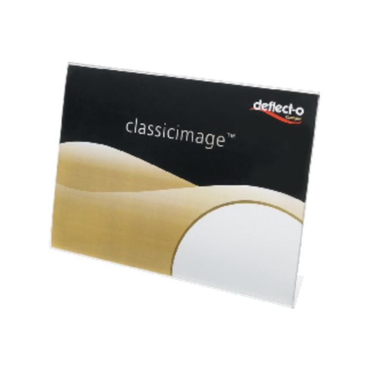 Deflecto - DEF EXPOSITOR EN L A8 VERTICAL DE480701