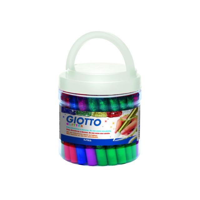 Giotto - GTO COLA GLITTER 10,5ML BOTE 50U. 545000