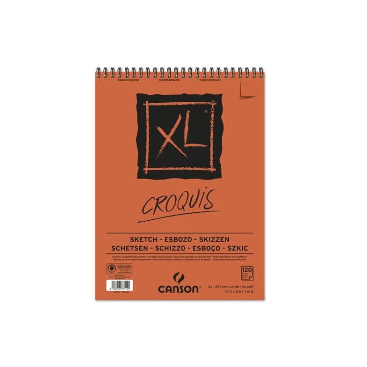 Canson - CAN ALB.SKETCH 120H A3 XL 90G 200787115