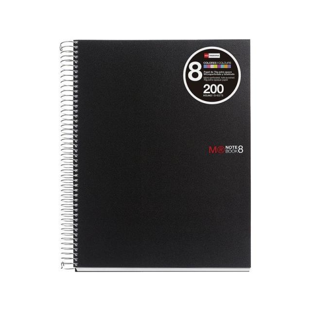 Miquelrius - MIQ CUAD NB 8 A4 C5 200H 70G PP NG 42006