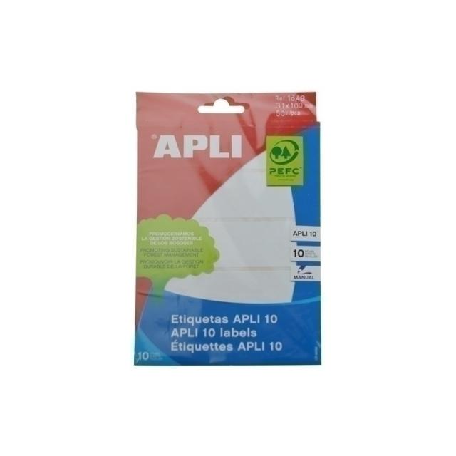 APLI - APL EST 10H ETIQ BL 31X100 1648