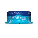 Verbatim - CD-R AZO Crystal 700 MB 25 pieza(s)