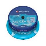 Verbatim - CD-R AZO Crystal 700 MB 25 pieza(s)