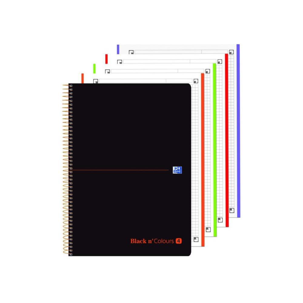 Oxford - OXF CUADERNO 4T A4+80H 5X5 NAR 400088499