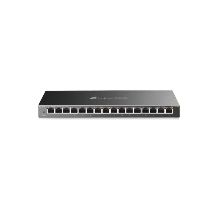 TP-Link - TL-SG116E No administrado L2 Gigabit Ethernet (10/100/1000) Negro