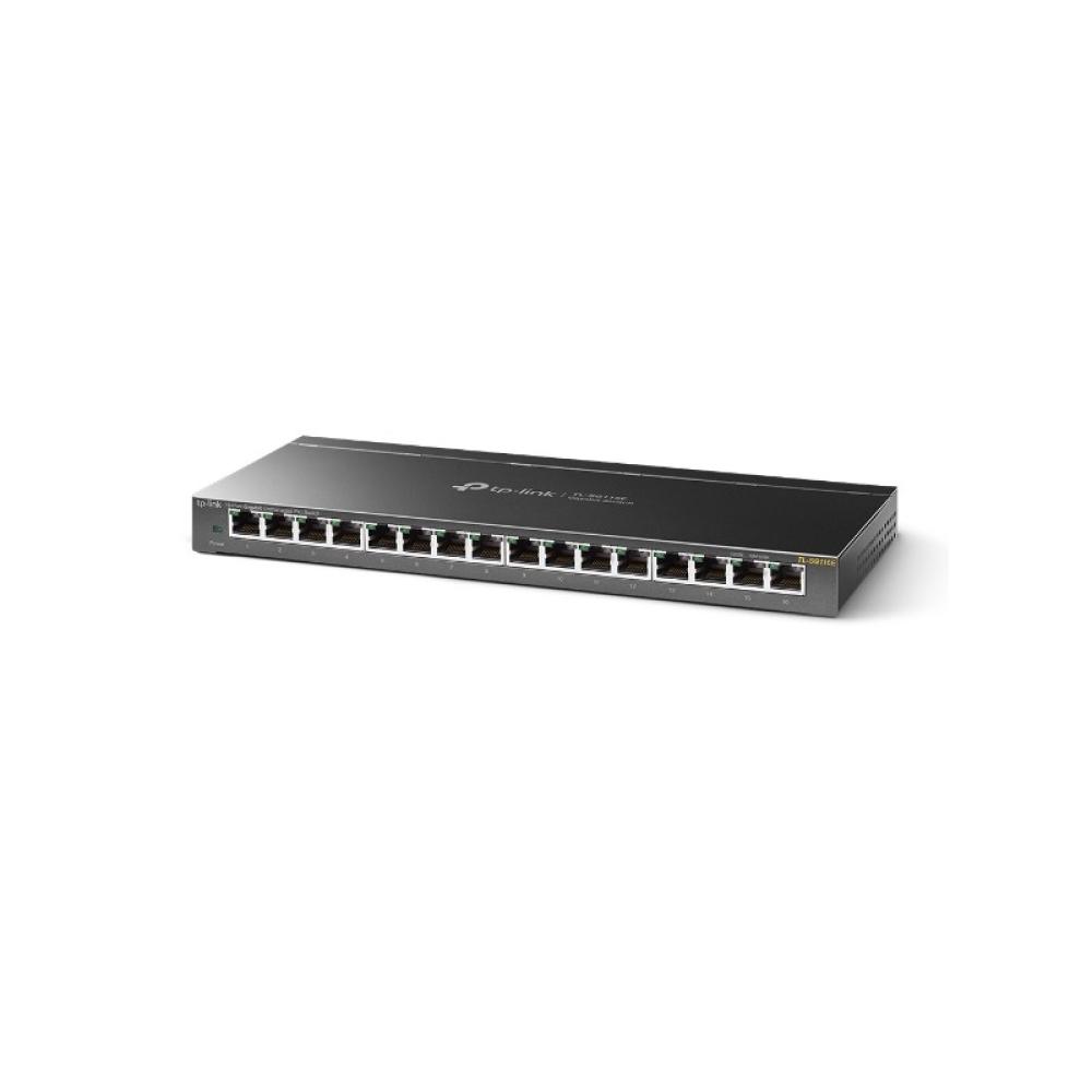 TP-Link - TL-SG116E No administrado L2 Gigabit Ethernet (10/100/1000) Negro