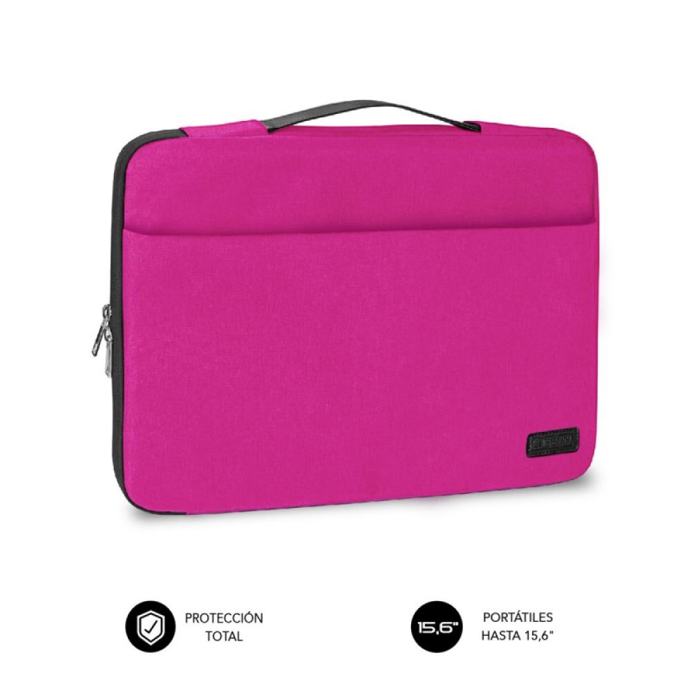 SUBBLIM - Funda Ordenador Elegant Laptop Sleeve 15,6" Pink