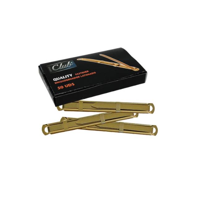 Office Club - CAJA 50 UNIDADES FASTENER LATONADO CALIDAD EXTRA OFFICE CLUB 319397