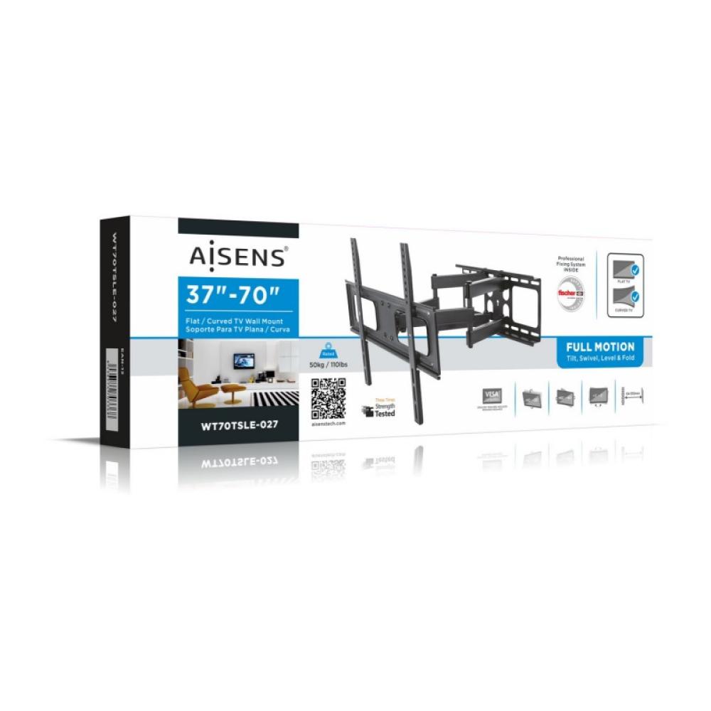 AISENS - WT70TSLE-027 soporte para TV 177,8 cm (70") Negro