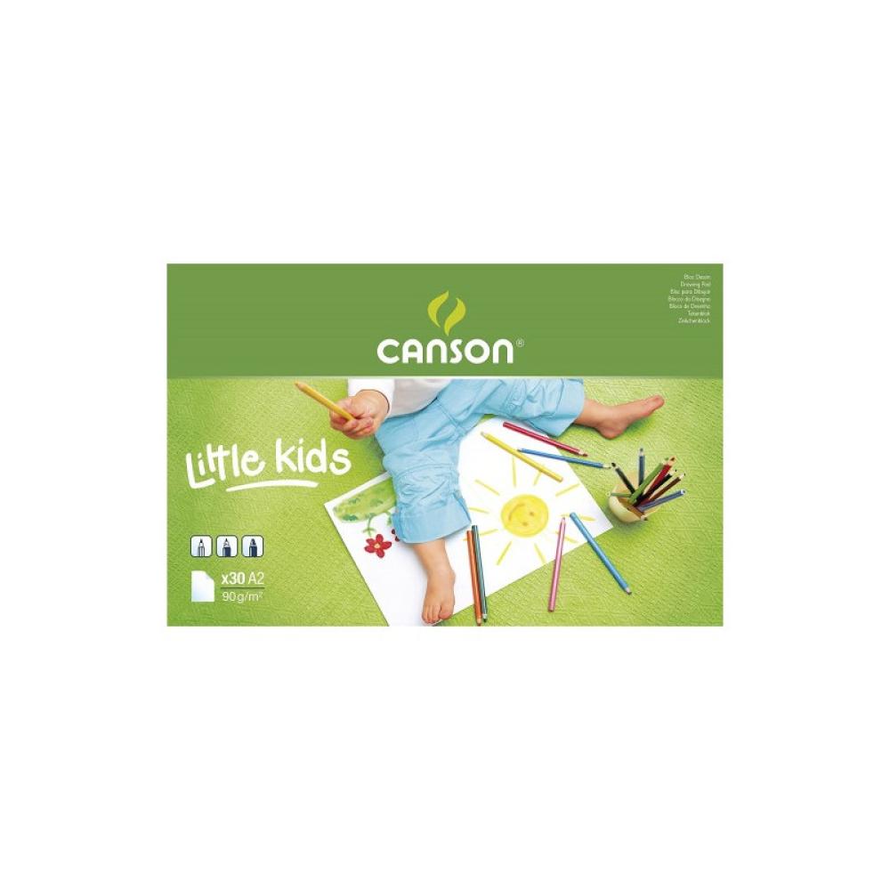 Canson - KIDS BLOC DIBUJO A2 90 GR 42X59,4 GUARRO CANSON C400015582