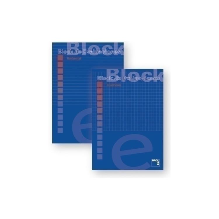 Pacsa - BLOCK EVALUAC. PACSA A4 50h HORIZONTAL - Pack de 10 unidades