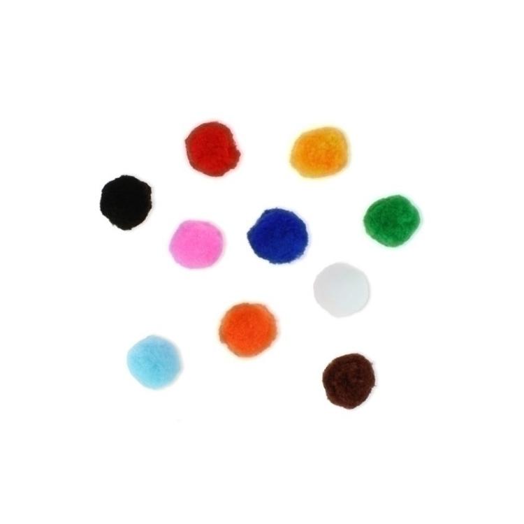 Smart - POM POM COLORES 5 cm. PACK 52