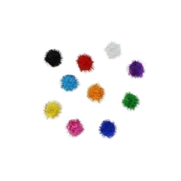 Smart - POM POM COLORES BRILLANTES 5 cm. PACK 52