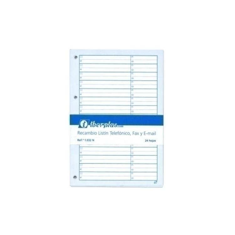 Iberplas - RECAMB.LISTIN TF.IBERP.BLOCK 20h 4 tal.