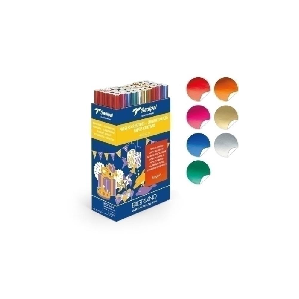 Sadipal - PAPEL METAL. SADIPAL ROLLO 05,x2 m. E.50