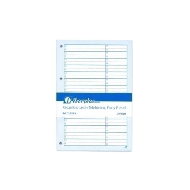 Iberplas - RECAMB.LISTIN TF.IBERP.BLOCK 24h 4 tal.