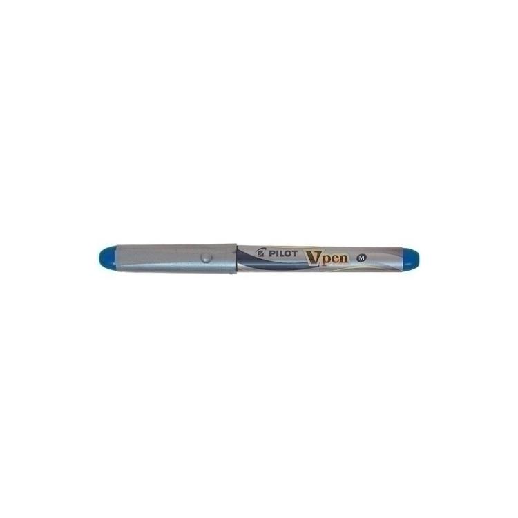 Pilot - PLUMA PILOT V-PEN SILVER tinta AZUL