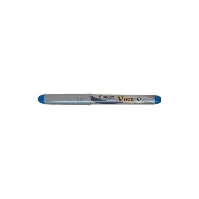 Pilot - PLUMA PILOT V-PEN SILVER tinta AZUL