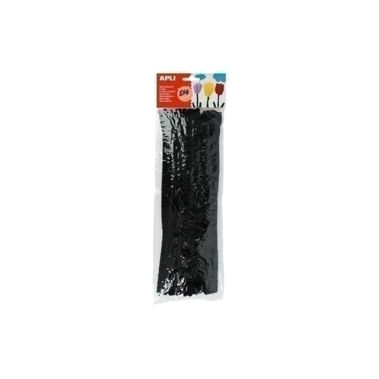 APLI - LIMPIA PIPAS APLI NEGRO 30 cm. B/50 - Pack de 5 unidades