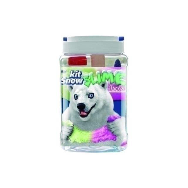 Playcolor - JUEGO INSTANT SLIME KIT SNOW SNOW BEAR - Pack de 3 unidades