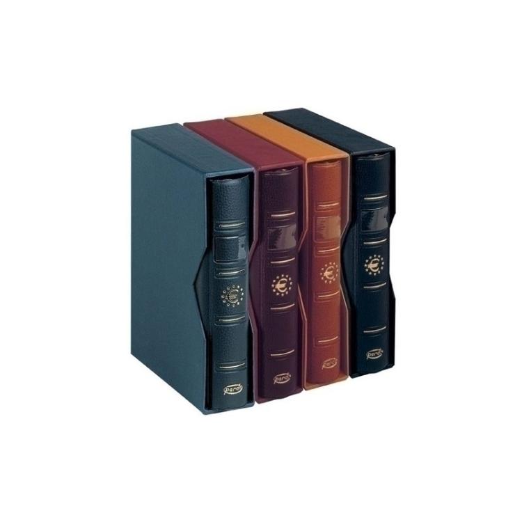 Pardo - ALBUM MONEDAS PARDO EURO CAJETIN MARRON