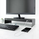 TooQ - TQMR0124 soporte para monitor Independiente Negro