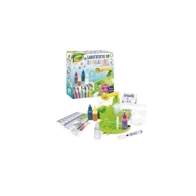 Crayola - JUEGO CRAYOLA LABORATORIO ROTULADORES OLOROSOS NEON (+6 años)