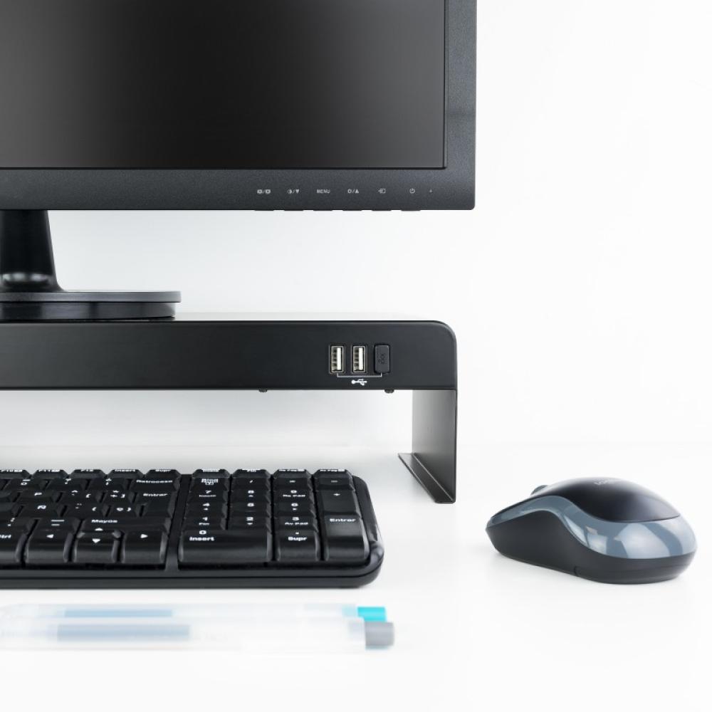 TooQ - TQMR0124 soporte para monitor Independiente Negro