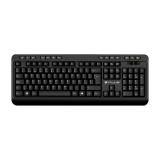 TALIUS - KB503 teclado Oficina USB QWERTY Inglés, Español Negro