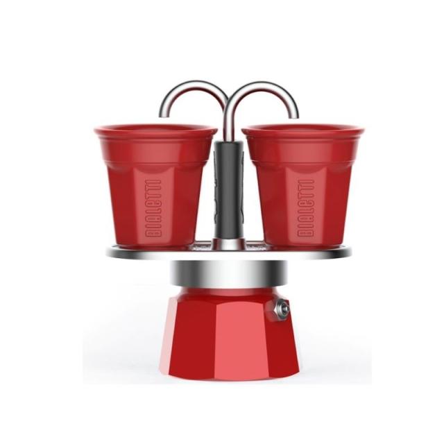 Bialetti - SET MINI R 2TZ RED + 2 BICCH.