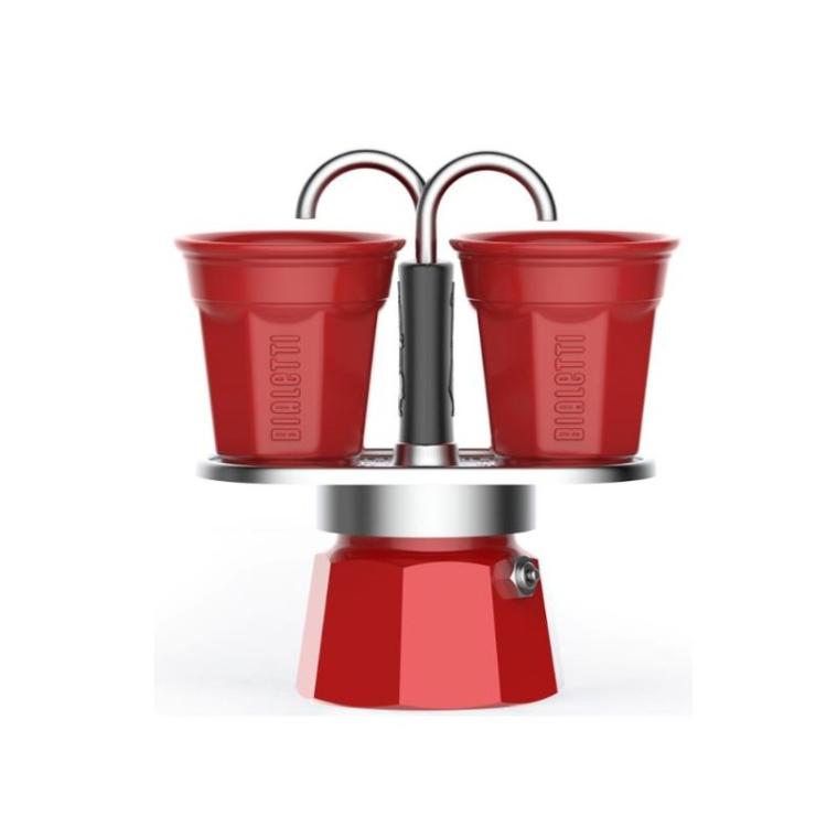 Bialetti - SET MINI R 2TZ RED + 2 BICCH.